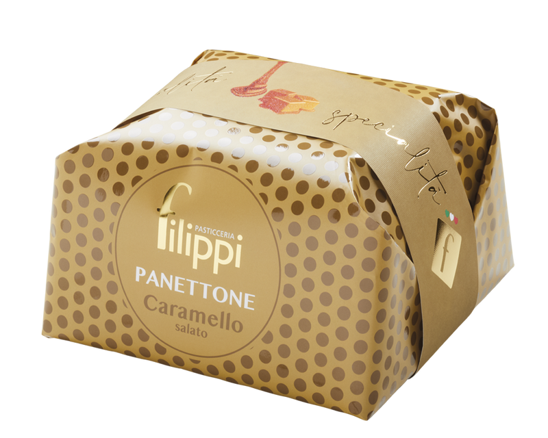 Itališkas kalėdinis pyragas su sūdyta karamele - Panettone al Caramello Salato