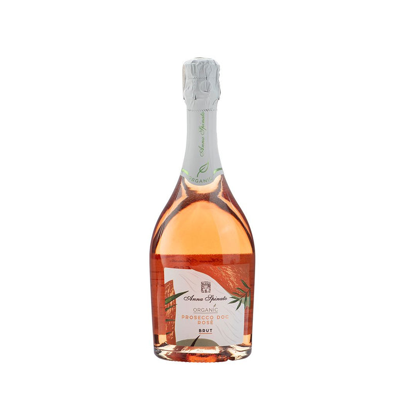 Rožinis ekologiškas putojantis vynas Prosecco Rose DOC BRUT 2020 m