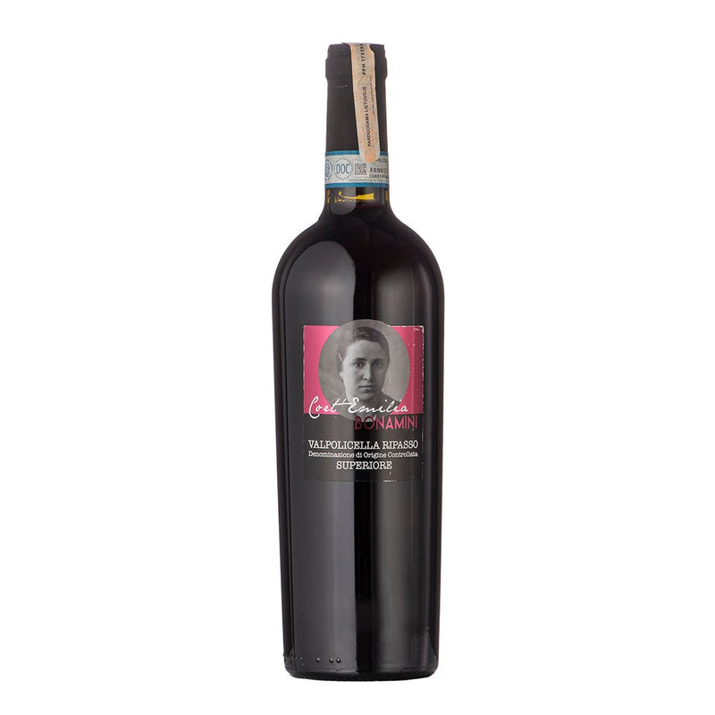 Raudonas sausas vynas Valpolicella Ripasso DOC Superiore